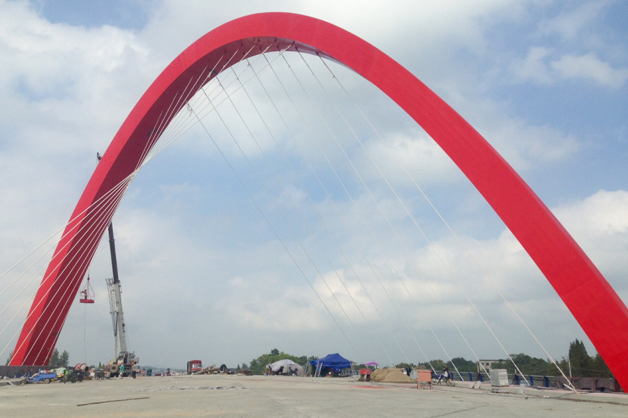 Canal de cruce de puente de acceso - Bangladesh Proyecto EPC de planta de energía de 337 MW/305 MW (neto)